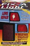 Do It Yourself SUV Red Lens Repair Kit